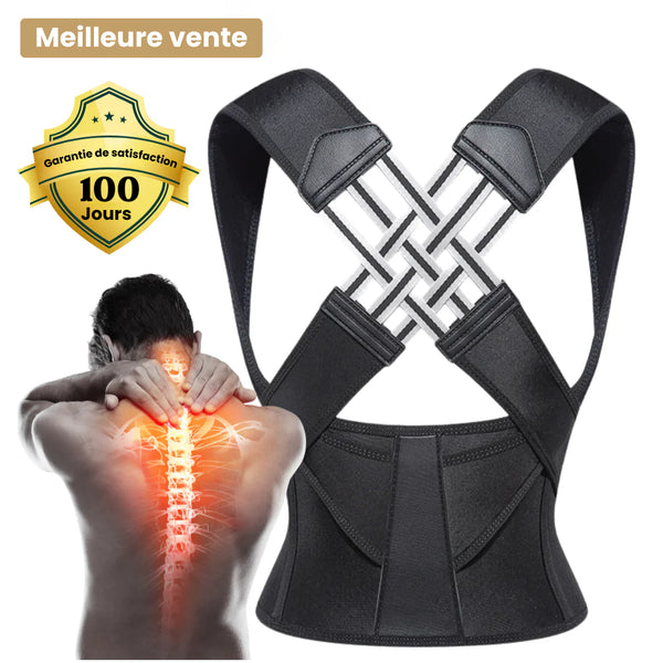 Ceinture Bruvella™ – Soulage les douleurs dorsales et améliore la posture