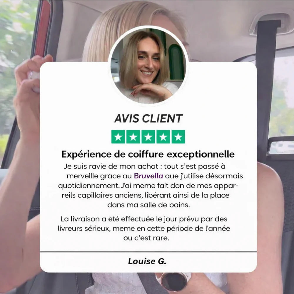 Brosse lissante portable - Bruvella