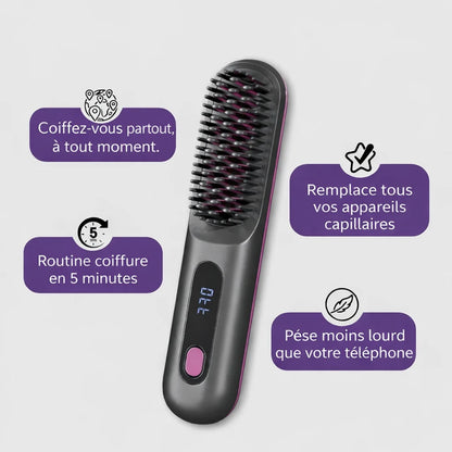 Brosse lissante portable - Bruvella