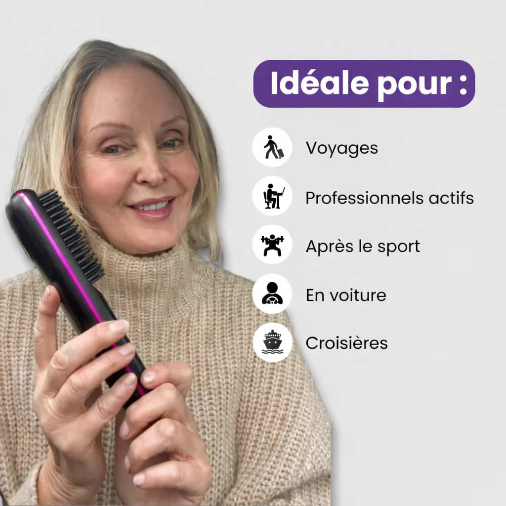 Brosse lissante portable - Bruvella